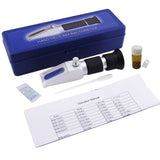 RHBN - 90ATC New Handheld 58~90% ATC Honey Refractometer Water Brix Baume with ATC - Gain Express