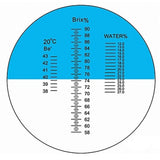 RHBN - 90ATC RHBN - 90ATC New Handheld 58~90% ATC Honey Refractometer Water Brix Baume with ATC - Gain Express