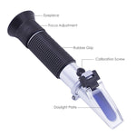 RHW - 80ATC Handheld 0 - 80% ATC Alcohol Refractometer (w/w 0 - 80%) - Gain Express