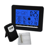 S08S3318BL_1S Digital Indoor/Outdoor Wireless Weather Station Temperature DCF Radio Controlled Clock - Gain Express