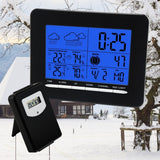 S08S3318BL_1S Digital Indoor/Outdoor Wireless Weather Station Temperature DCF Radio Controlled Clock - Gain Express