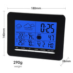 S08S3318BL_1S Digital Indoor/Outdoor Wireless Weather Station Temperature DCF Radio Controlled Clock - Gain Express