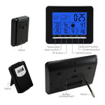 S08S3318BL_2S S08S3318BL_2S In/Out Temperature Wireless Weather Station DCF Radio Controlled Clock 2 Sensor - Gain Express