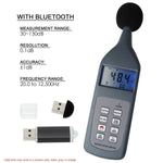 SL - 5868P - BT Professional Sound Level Meter 30~130dB USB Drive Software & Bluetooth - Gain Express