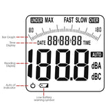 SLM - 24 Professional Sound Level Meter with Backlit Display High Accuracy Measuring 30dB - 130dB Compact Instrument - Gain Express