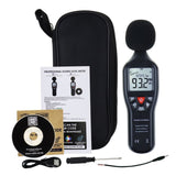 SLM - 25 Sound Level Meter with Backlit Display High Accuracy Measuring 30dB~130dB with Data Logging Function Instrument Compact Professional - Gain Express