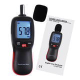 SLM - 267 Decibel Meter Sound Level Tester 30~130dBA Noise Volume Measuring and Monitoring Instrument Digital LCD display with Backlight Professional Handheld Device - Gain Express