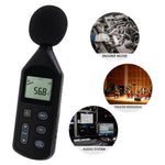 SLM - 269 SLM - 269 Sound Level Meter Audio Decibel Noise Tester 30~130dBA Digital Volume Measuring Instrument A / C Frequency Weighting Tool Factory Pre - calibrated - Gain Express