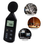 SLM - 269 Sound Level Meter Audio Decibel Noise Tester 30~130dBA Digital Volume Measuring Instrument A / C Frequency Weighting Tool Factory Pre - calibrated - Gain Express