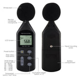 SLM - 269 SLM - 269 Sound Level Meter Audio Decibel Noise Tester 30~130dBA Digital Volume Measuring Instrument A / C Frequency Weighting Tool Factory Pre - calibrated - Gain Express