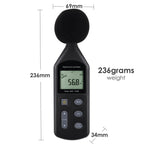 SLM - 269 SLM - 269 Sound Level Meter Audio Decibel Noise Tester 30~130dBA Digital Volume Measuring Instrument A / C Frequency Weighting Tool Factory Pre - calibrated - Gain Express