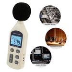 SLM - 270 SLM - 270 Digital Audio Decibel Meter Sound Level Tester Noise Level Volume Measuring Instrument 30~130dBA Monitor 4700 Data Storage Self - Calibrated A / C Frequency Weighting Tool - Gain Express