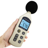 SLM - 270 Digital Audio Decibel Meter Sound Level Tester Noise Level Volume Measuring Instrument 30~130dBA Monitor 4700 Data Storage Self - Calibrated A / C Frequency Weighting Tool - Gain Express