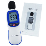 SLM - 30 Professional Digital Sound Level Meter, 30~130dBA, A weighting, Decibel Noise Tester, LCD display with Backlight, High Accuracy ±1.5dB, MAX/ MIN/ HOLD Mode, for Noise Volume Measuring, Monitoring - Gain Express