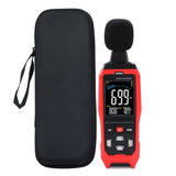 SLM - 390 Decibel Meter with Data Logging function and A / C / Z Weighted Sound Meter Portable SPL Meter MAX/MIN/AVG, Data Hold Use for Home, Factory, Noisy Neighbor - Gain Express