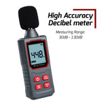 SLM - 411 SLM - 411 Digital Sound Level Meter 30~130 dBA Decibel Meter Capacitive Microphone Sensor dB Tester 30~130dB SPL Monitor IP54 - Gain Express