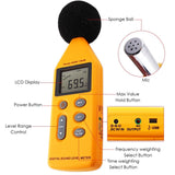 SLM - 814 Digital Sound Pressure Level Meter Noise Decibel 130 dB - Gain Express