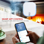 SNT961W Smart Wifi Natural Gas Alarm Sensor LPG Methane CH4 Combustible Gas Leak Detectors Support Home Smart Life Plug in and Protect - Gain Express