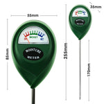 SQM - 255G Soil Moisture Meter Tester Probe Sensor (Green), Gardening Plants Growth Watering Quality Monitoring Test Tool Kits for Garden Farm Lawn Household Indoor Outdoor - Gain Express