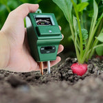 SQM - 256G SQM - 256 Soil pH, Moisture & Light Meter 3 Way Tester Kit, Gardening Acidity Probe Test Tool Plants Growth Watering Quality Monitoring Checker for Garden Farm Lawn Household Indoor Outdoor - Gain Express