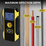 STD - 392 STD - 392 Wall Detector Stud Finder Positioning Hole AC Live Cable Wires Metal Wood 12cm (4.72in) - Gain Express