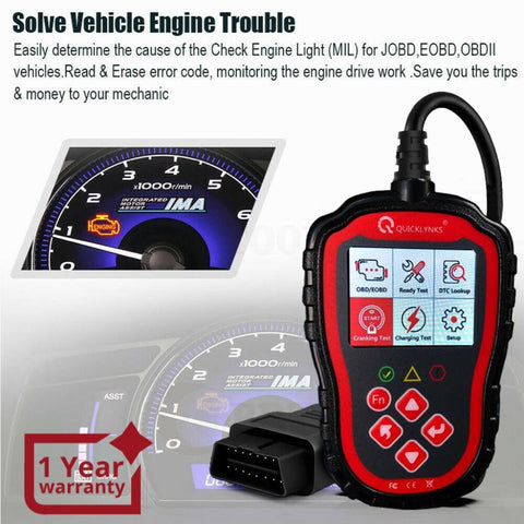 T41 OBDII Car Code Reader Scanner Automotive Diagnostic Vehicle Car Tool - Gain Express