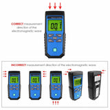 T91 Gauss EMF ELF Meter Detector Electromagnetic Field mG - Gain Express