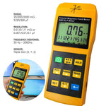 T92 3 - Axis Gauss EMF ELF Meter Detector, Electromagnetic Field Radiation Intensity 20/ 200/ 2000 mG & uT, Frequency 30~2000 Hz, Handheld Portable Gauge for Microwave Computer Monitor Power Line - Gain Express