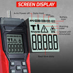 TAC - 401 Portable 2 - in - 1 Tachometer Noncontact Laser Photo Sensor Contact(3~19999RPM) & Non - contact(3~99999RPM) RPM Gauge Tester Professional Handheld Car Engine Tool - Gain Express