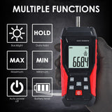 TAC - 401 Portable 2 - in - 1 Tachometer Noncontact Laser Photo Sensor Contact(3~19999RPM) & Non - contact(3~99999RPM) RPM Gauge Tester Professional Handheld Car Engine Tool - Gain Express