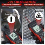 TAC - 401 Portable 2 - in - 1 Tachometer Noncontact Laser Photo Sensor Contact(3~19999RPM) & Non - contact(3~99999RPM) RPM Gauge Tester Professional Handheld Car Engine Tool - Gain Express