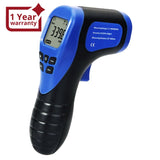 TAC - 44 Handheld Digital Laser Non - Contact Tachometer, Rotational Speed Measuring Gun, 2.5 - 99999 RPM, Record (60 Data) MAX/ MIN/ AVG ±0.02%+1 Digtal Accuracy, Speedometer for Small Engines, Car, Bike, Motorcycle, Surface Speed Tach Meter Gauge - Gain Express