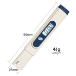 TDS - 139 Digital Pen Type TDS / Conductivity / Hydroponics Meter 0 - 1999 PPm - Gain Express