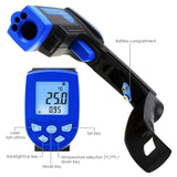 THE - 217 Non - Contact Lasergrip Infrared 12:1 DS Thermometer Laser Temperature Gun - 30 ~ 550°C ( - 22 to 1022°F) Digital IR Instrument Meter - Gain Express