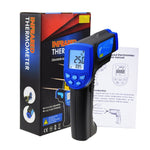 THE - 217 Non - Contact Lasergrip Infrared 12:1 DS Thermometer Laser Temperature Gun - 30 ~ 550°C ( - 22 to 1022°F) Digital IR Instrument Meter - Gain Express