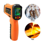 THE - 223 Non - contact Infrared IR Laser Thermometer Temperature Gun w/ K - Type Thermocouple & Humidity, - 50~800°C ( - 58~1472°F) - Gain Express