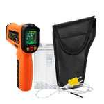 THE - 223 Non - contact Infrared IR Laser Thermometer Temperature Gun w/ K - Type Thermocouple & Humidity, - 50~800°C ( - 58~1472°F) - Gain Express