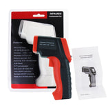 THE - 262 Lasergrip Non - Contact Digital Laser Infrared Gun Celsius and Fahrenheit Thermometer IR Instant Read Temperature with Adjustable Emissivity & Scanning Function - Gain Express