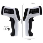 THE - 264 Lasergrip Non - Contact Digital Laser Infrared Gun Thermometer - 50~750℃ ( - 58~1382℉) IR Instant Read Temperature with Adjustable Emissivity & Scanning Function - Gain Express