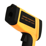 THE - 266 Lasergrip Non - Contact Digital Laser Infrared Gun Celsius and Fahrenheit High Temperature - 30℃~1500℃ ( - 22℉~2732℉) Thermometer IR Instant Read Temperature Adjustable Emissivity and 80 sets Data Storage - Gain Express