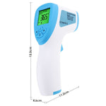 THE - 291 Non - Contact Forehead lR Thermometer Infrared Human Body Surface Temperature Measurement Colored LCD Backlight, Alarm Function and Data Storage - Gain Express