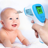 THE - 291 Non - Contact Forehead lR Thermometer Infrared Human Body Surface Temperature Measurement Colored LCD Backlight, Alarm Function and Data Storage - Gain Express