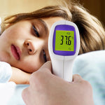 THE - 292 Non Contact IR Forehead Thermometer Human Body and Object Temperature Meter Color LCD Fever Indicator, One Sec Quick Response - Gain Express