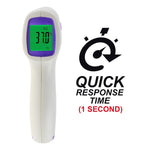 THE - 292 Non Contact IR Forehead Thermometer Human Body and Object Temperature Meter Color LCD Fever Indicator, One Sec Quick Response - Gain Express