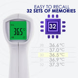 THE - 294 Digital 2 - in - 1 Body Surface Thermometer Forehead Human Baby Infant Adult Temperature Tester 0.5 Sec Quick Respond - Gain Express