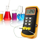 THE - 315_2P Digital Thermocouple Temperature K Type Thermometer with 4 Probe (Wired & Stainless Steel) Dual Channel High Temperature Kelvin Scale - Gain Express