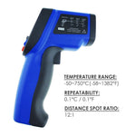 THE - 34 - 50~750°C/ - 58~1382°F Non Contact Digital IR Infrared Laser Thermometer 12:1 DS Pyrometer - Gain Express