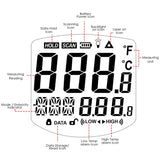 THE - 35 Infrared IR Laser 12:1 Non - Contact - 50~950°C / - 58~1742°F Digital Thermometer, Industrial Chemicals Machinery Cooking Household Used - Gain Express