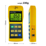 TM - 192D Digital Mini Triple Axis 2000Hz EMF ELF Magnetic Field Meter Gauss Meter 2000mG Datalogger with USB PC Software, Electromagnetic Field Detector - Gain Express