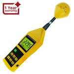 TM - 196 Triaxial Tri - Axis RF Field Strength Meter Electromagnetic Radiation Tester Detector 10MHz to 8GHz with Alarm and Tripod Mounting, Compact, MIni - Gain Express